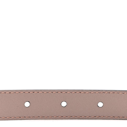 Gucci Calfskin Double G 20mm Belt 95 38 Porcelain Rose 4 of 5