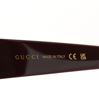 Gucci Acetate Square Frame Sunglasses GG0896S Purple 5 of 10