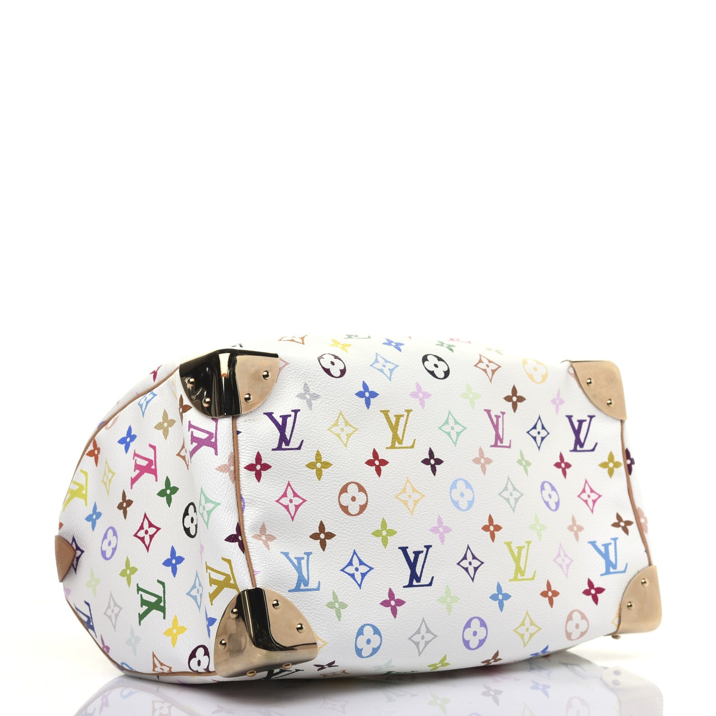 Monogram Multicolor Speedy 30 White