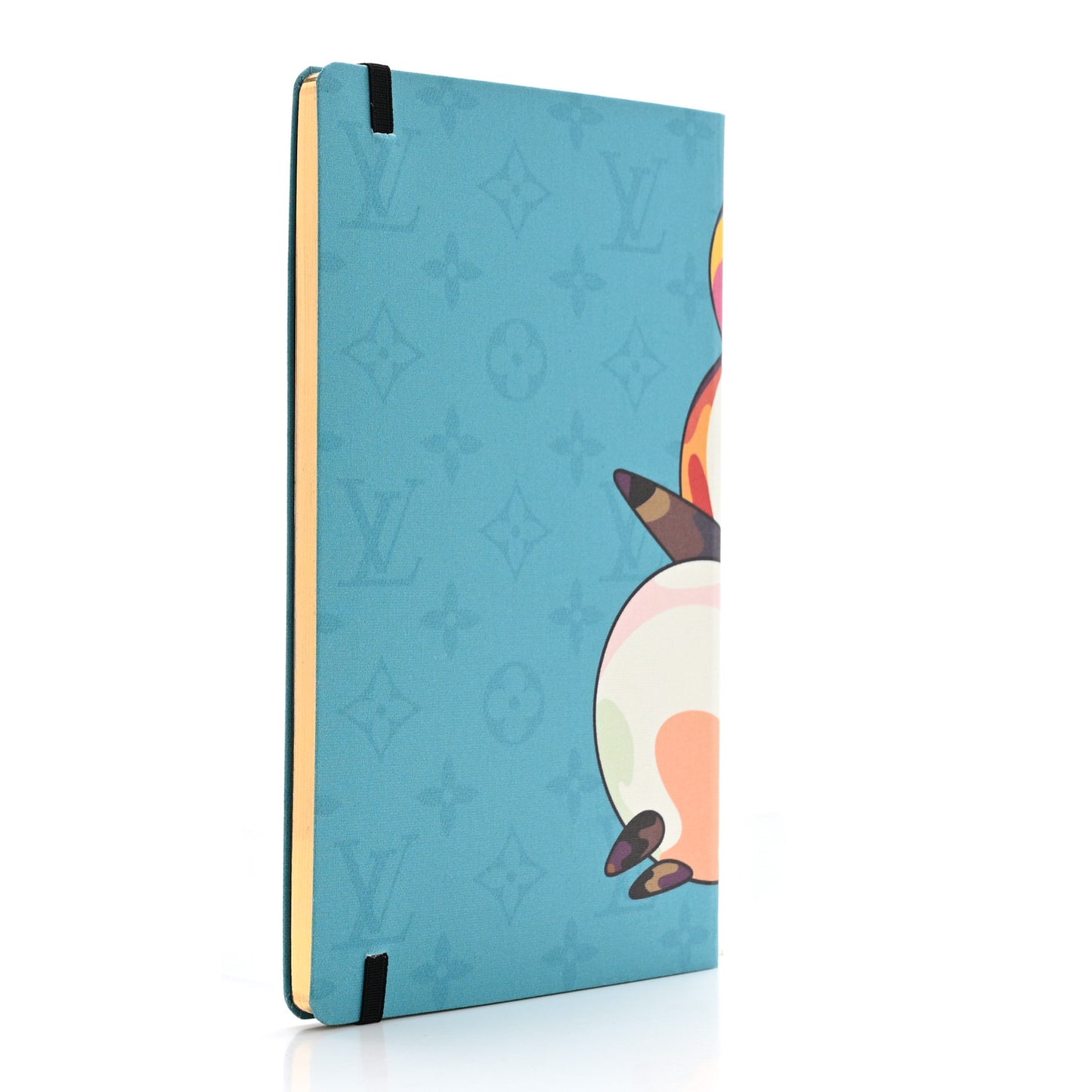 LV x TM Jane Superflat Notebook MM Turquoise