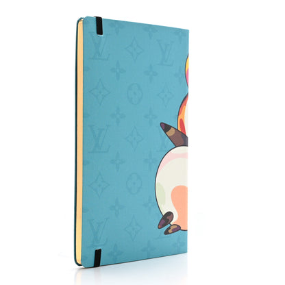 Louis Vuitton LV x TM Jane Superflat Notebook MM Turquoise 3 of 9