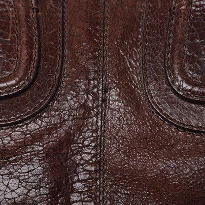 Givenchy Crackled Calfskin Medium Nightingale Brown 10 of 17