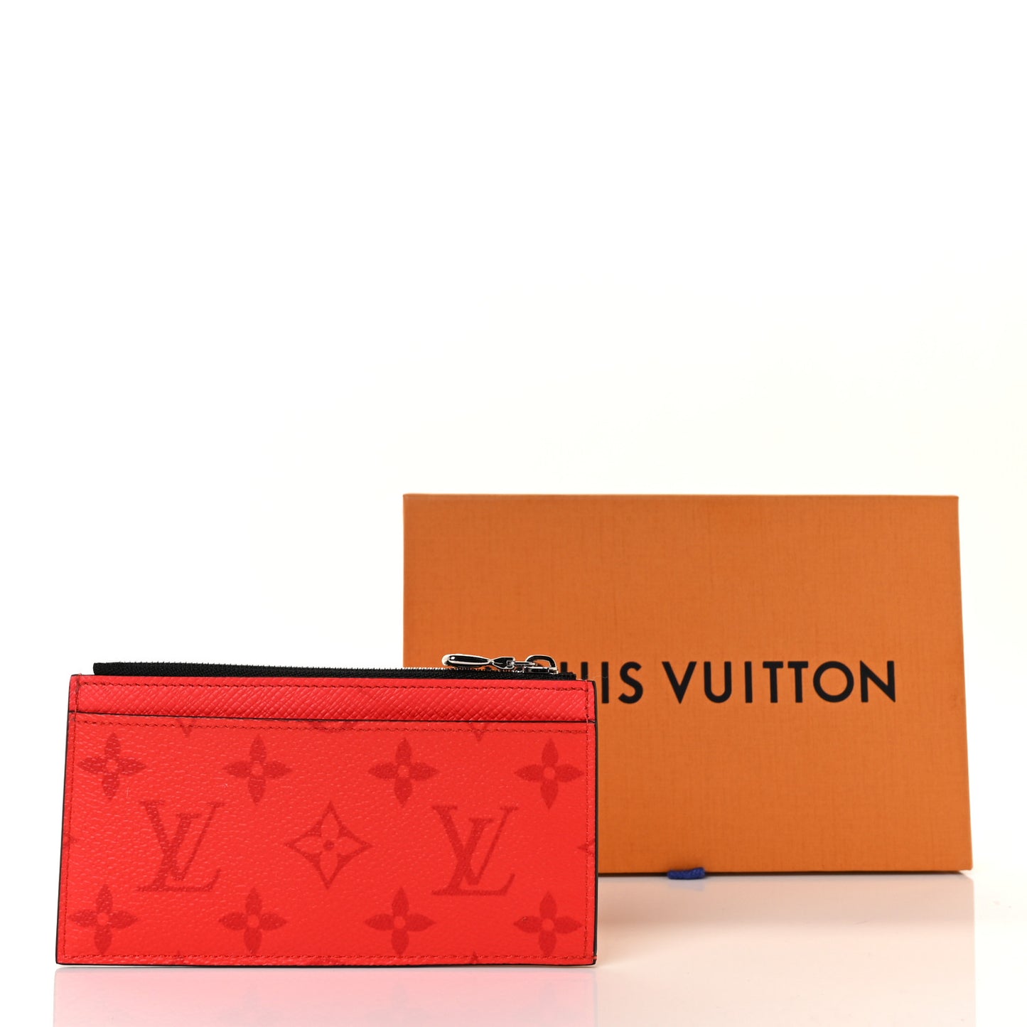 Taigarama Coin Card Holder Fire Red