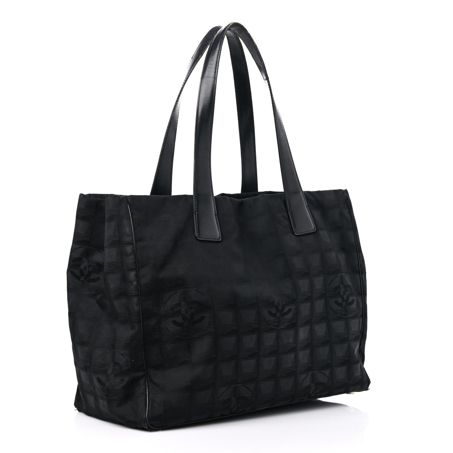 Chanel Nylon Medium Travel Tote Black 3 of 18
