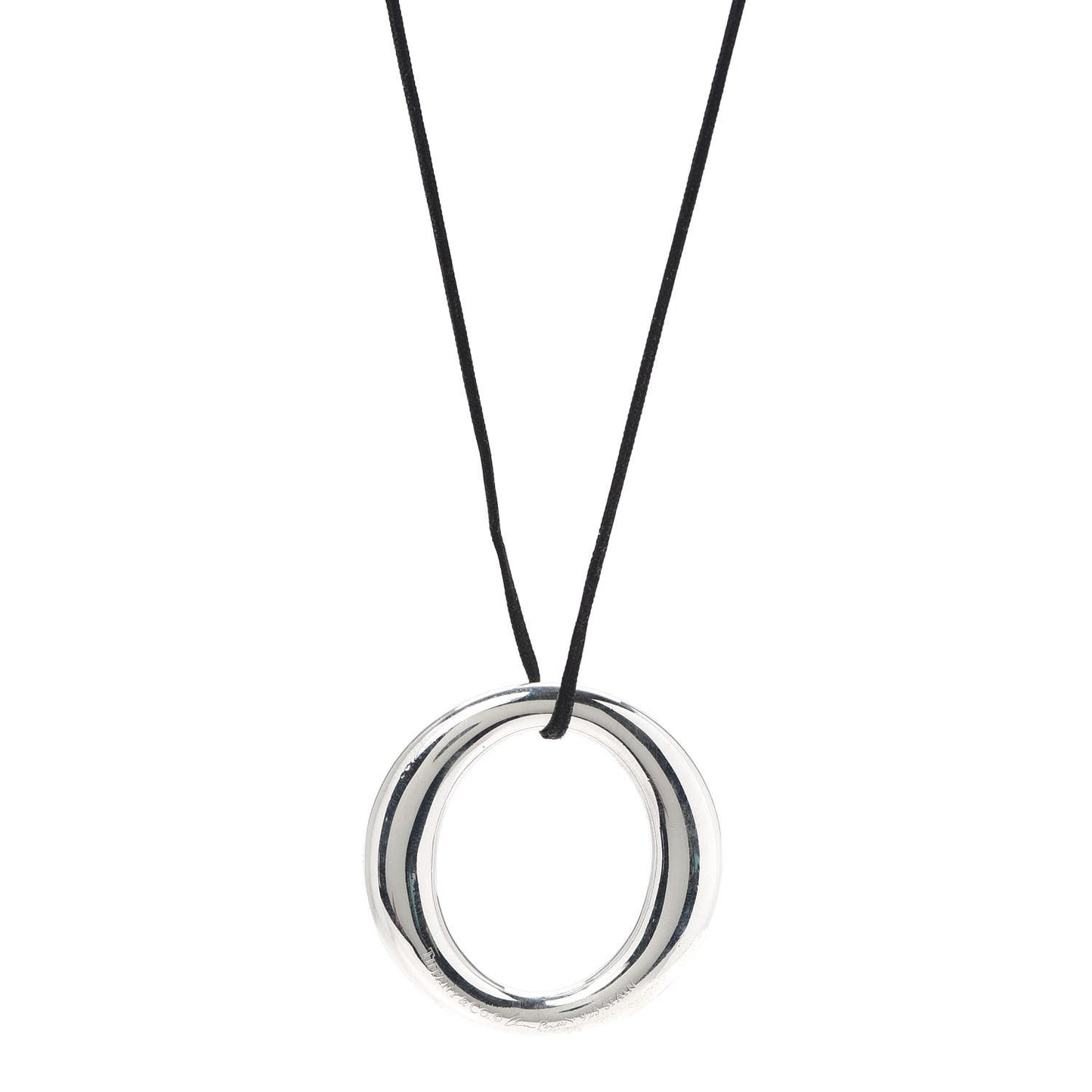 Sterling Silver Elsa Peretti Sevillana Pendant Necklace