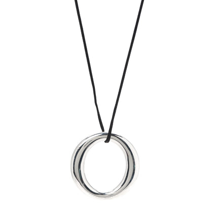 Tiffany Sterling Silver Elsa Peretti Sevillana Pendant Necklace 1 of 6