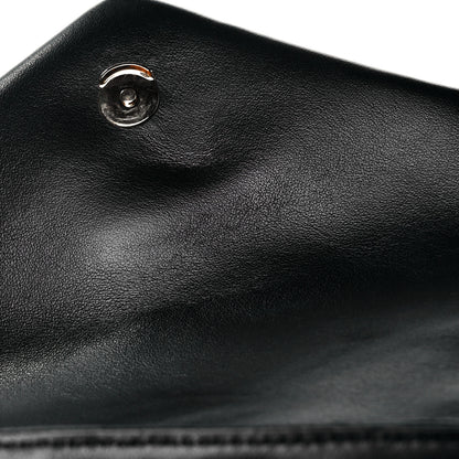Saint Laurent Calfskin Y Quilted Monogram Toy Loulou Crossbody Bag Black 10 of 10