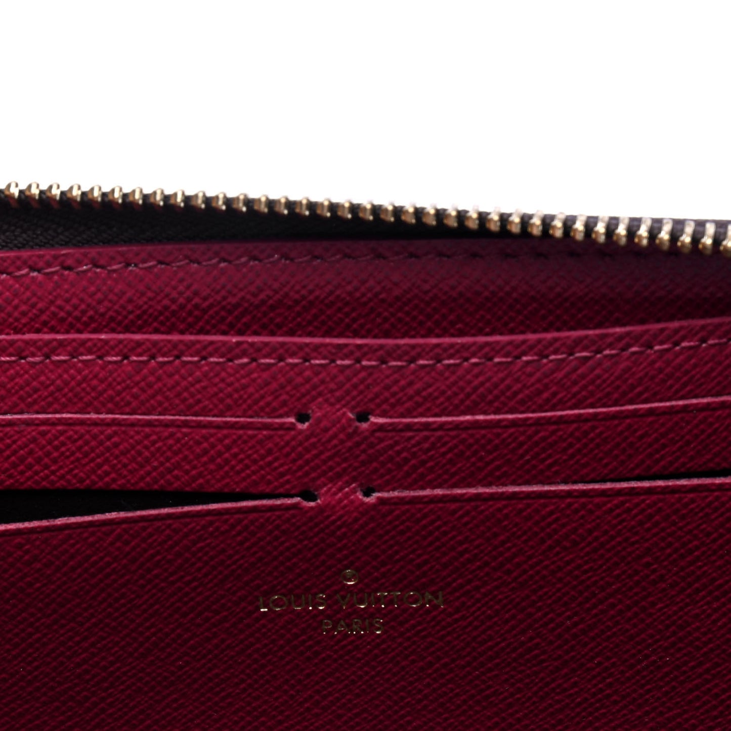 Monogram Clemence Wallet Fuchsia
