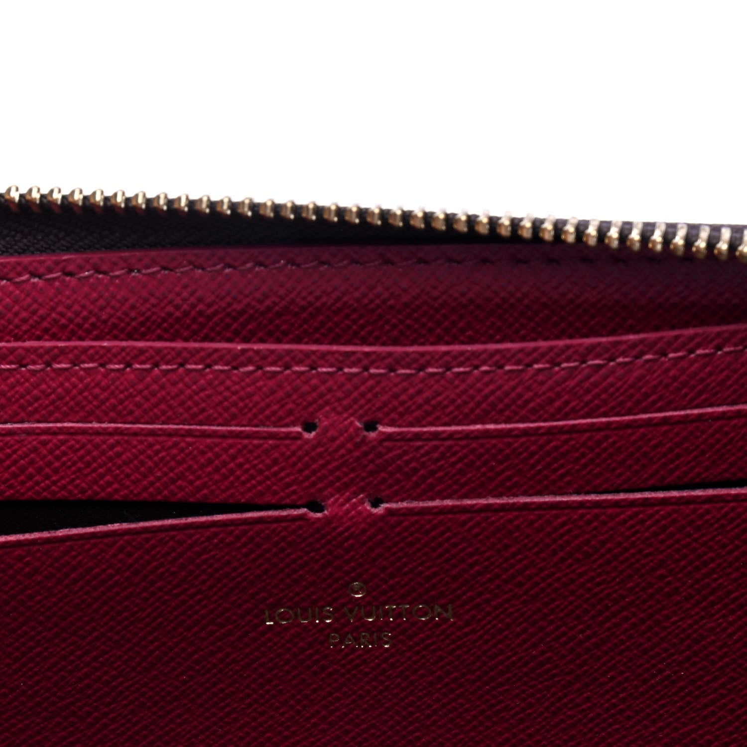 Louis Vuitton Monogram Clemence Wallet Fuchsia 4 of 4