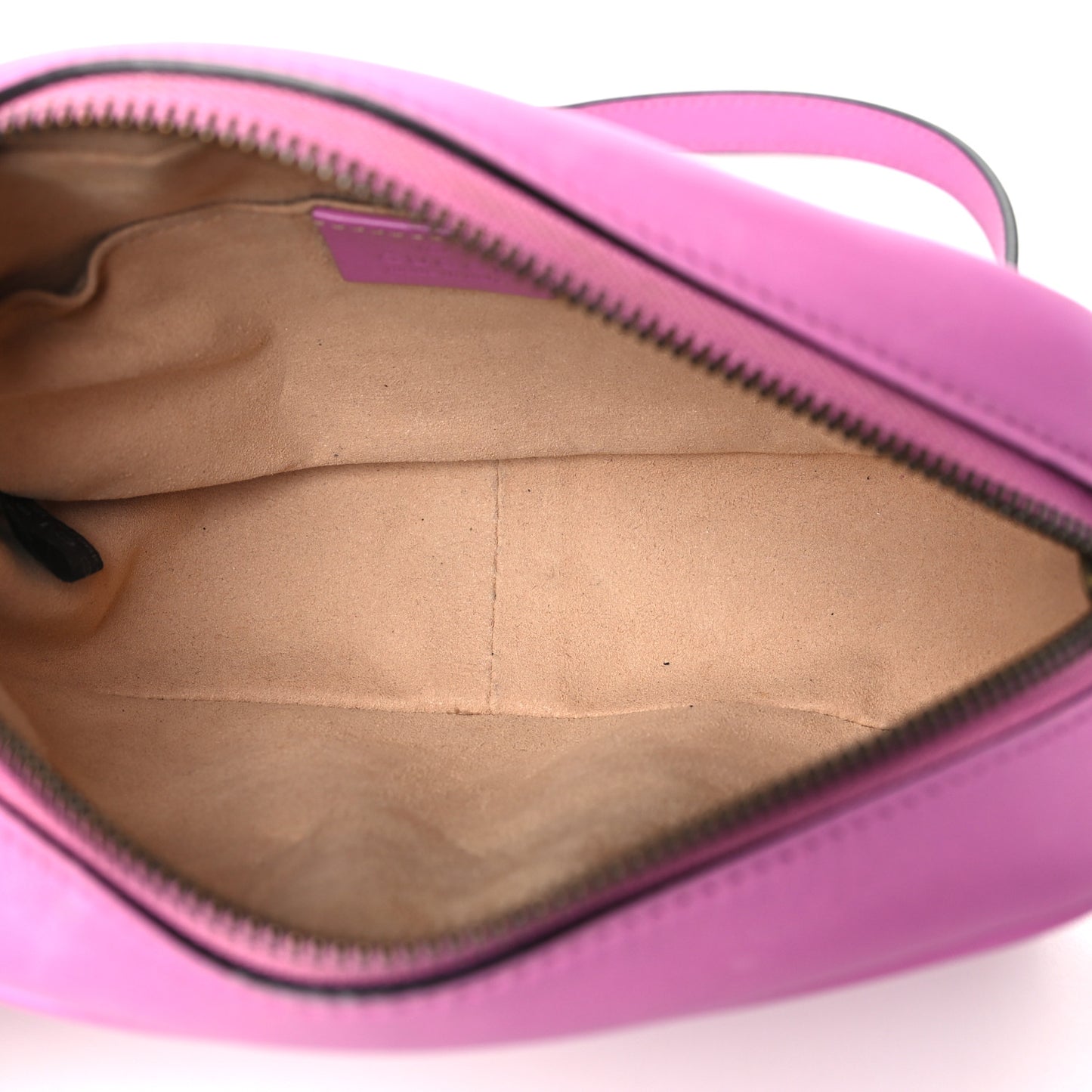 Calfskin Matelasse Mini GG Marmont Chain Shoulder Bag Candy Mousse