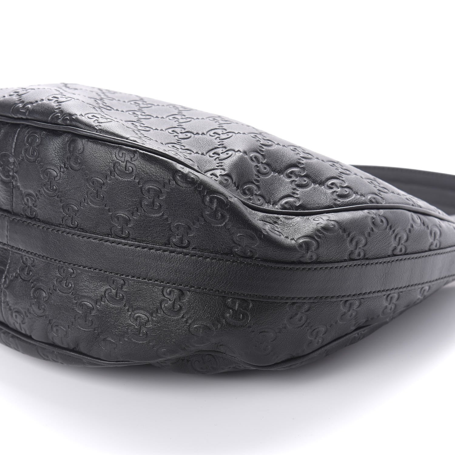 Gucci Guccissima Medium GG Twins Hobo Black 10 of 10