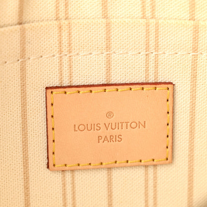 Louis Vuitton Damier Azur Neverfull MM GM Pochette 6 of 12