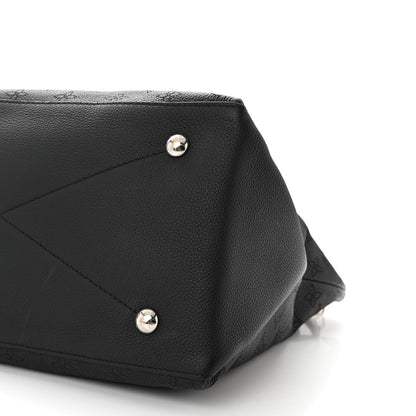 Louis Vuitton Mahina Beaubourg Hobo MM Black 9 of 9