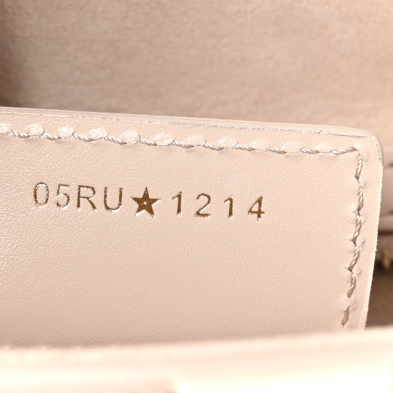 Christian Dior Supple Calfskin Two Tone Saddle Bag Latte Trench Beige 7 of 10