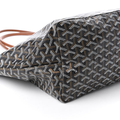 Goyard Goyardine Saint Louis GM Black Gold 6 of 10