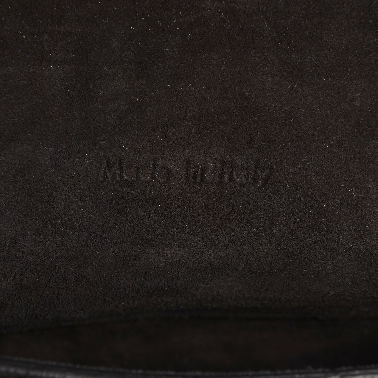 Celine Shrunken Lambskin All Soft Shoulder Bag Black 8 of 9