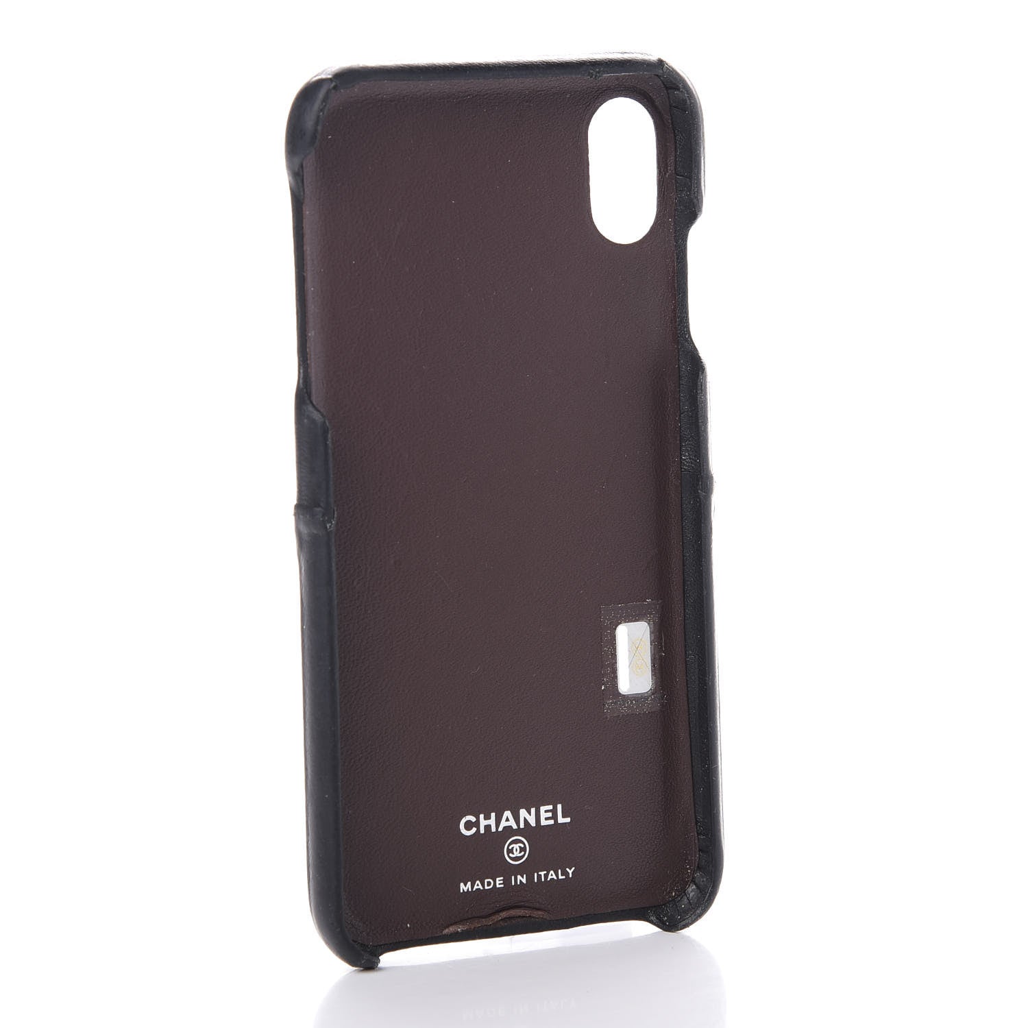 Chanel Lambskin Quilted iPhone XS Max Coco Tech Case Black 3 of 6