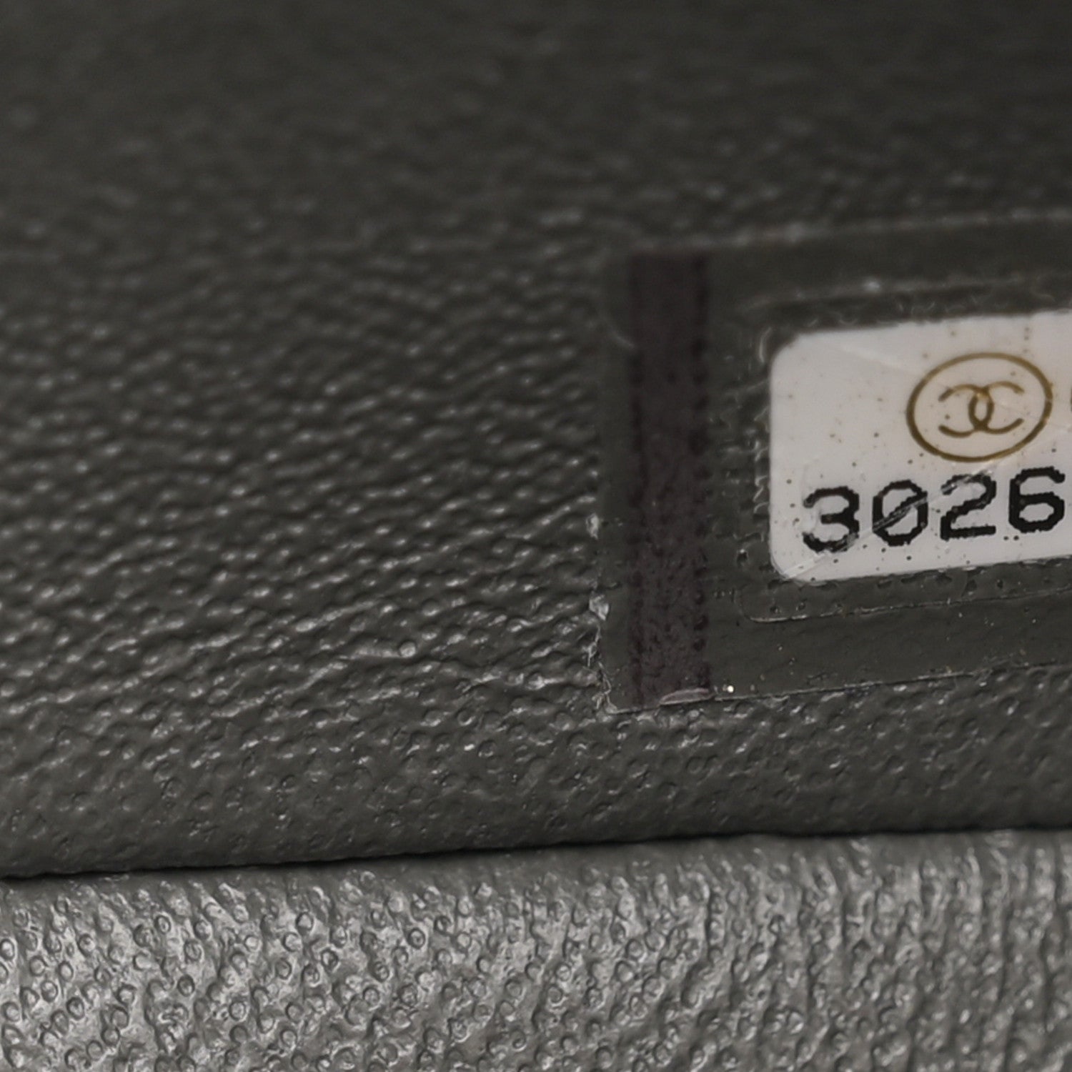 Chanel Lambskin Quilted Mini Rectangular Flap Dark Grey 7 of 11