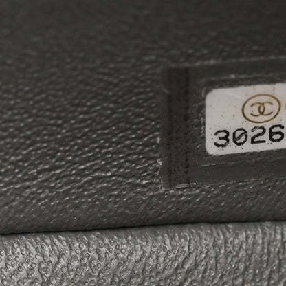 Chanel Lambskin Quilted Mini Rectangular Flap Dark Grey 7 of 11