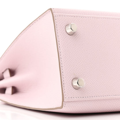 Hermes Epsom Kelly Sellier 25 Mauve Pale 9 of 11