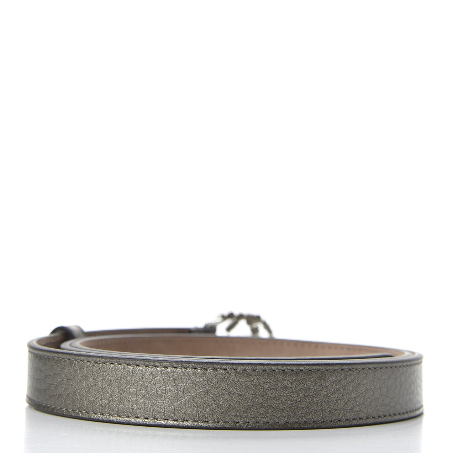 Calfskin Crystal Interlocking G Belt 95 38 Sasso
