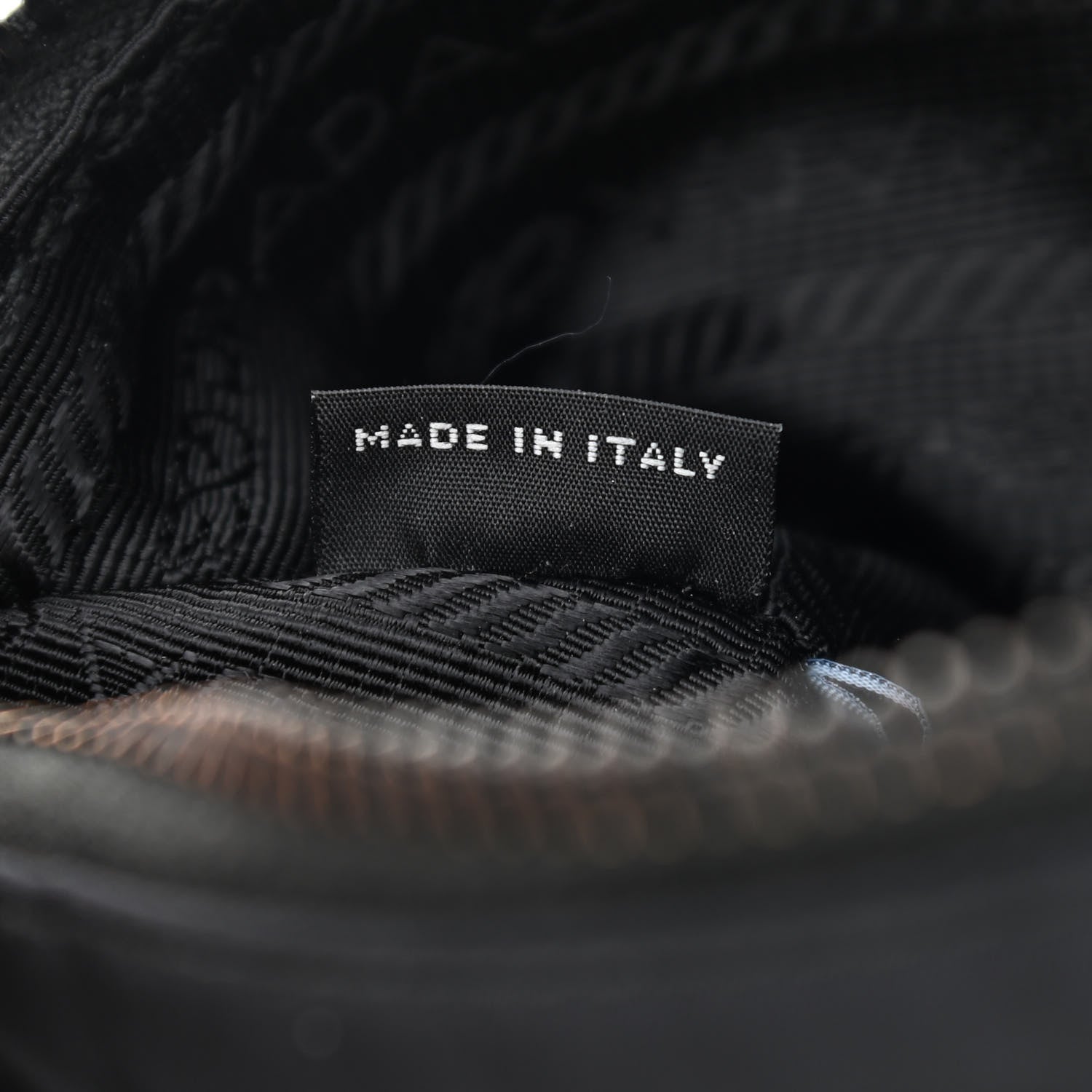 Prada Re-Nylon Saffiano Pocket Zippered Shoulder Bag Black 7 of 11