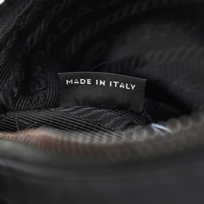 Prada Re-Nylon Saffiano Pocket Zippered Shoulder Bag Black 7 of 11