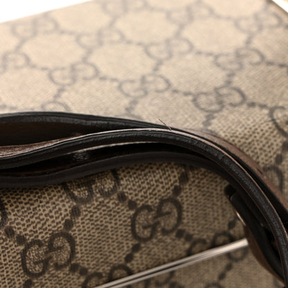 Gucci GG Supreme Monogram Globe-Trotter Beauty Case Brown 13 of 13