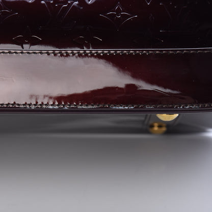 Louis Vuitton Vernis Alma GM Amarante 14 of 15