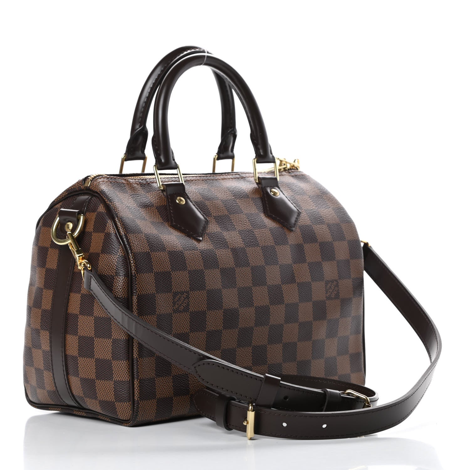 Louis Vuitton Damier Ebene Speedy Bandouliere 25 3 of 10