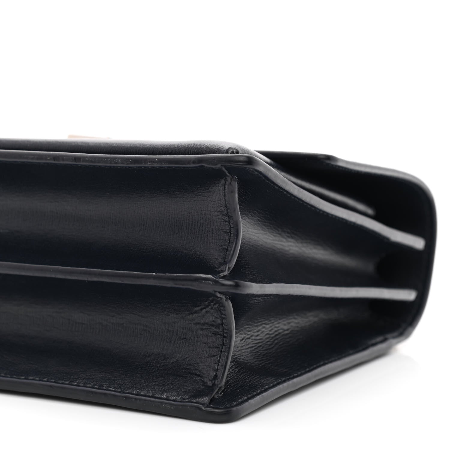 Saint Laurent Calfskin Medium Monogram Sunset Navy 9 of 10