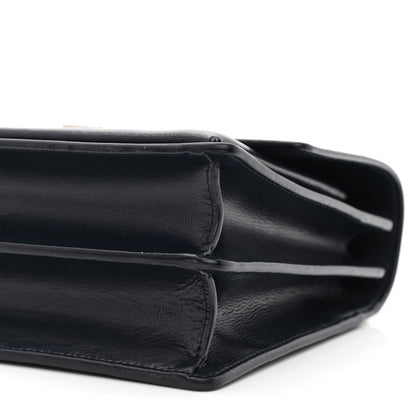 Saint Laurent Calfskin Medium Monogram Sunset Navy 9 of 10