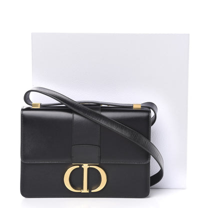 Christian Dior Smooth Calfskin 30 Montaigne Flap Bag Black 13 of 13