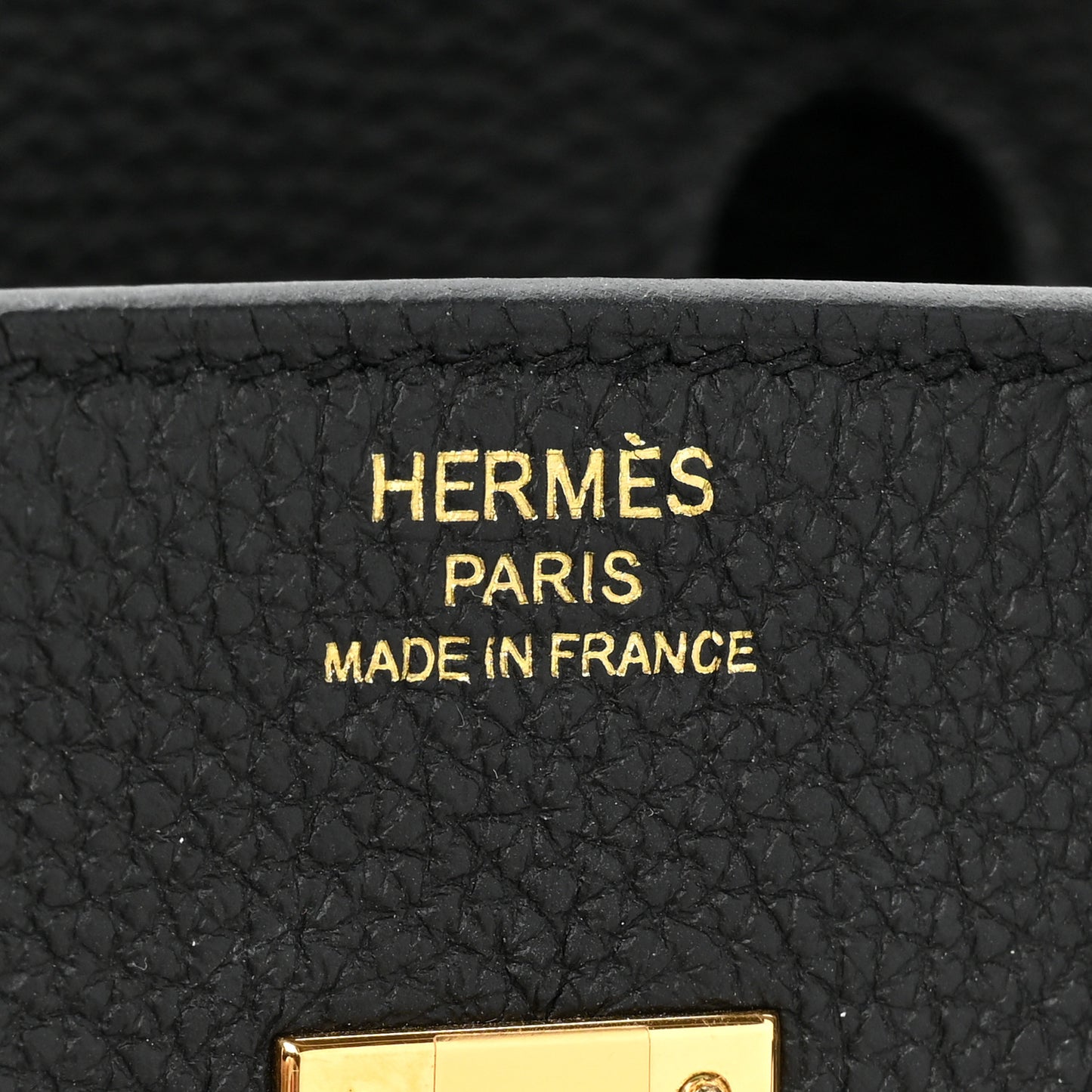 Togo Birkin 25 Black