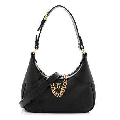 Gucci Goatskin Small Aphrodite Shoulder Bag Black 1 of 12