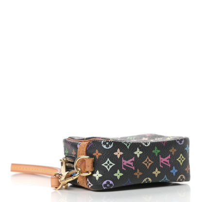 Louis Vuitton Monogram Multicolor Trousse Wapity Black 4 of 6