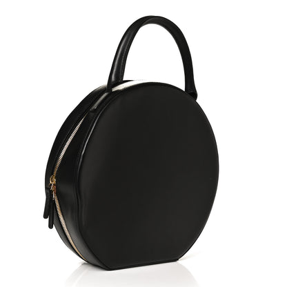 Mansur Gavriel Calfskin Circle Crossbody Bag Black 3 of 12