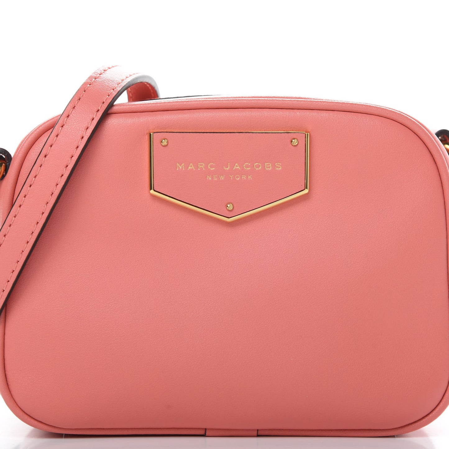 Calfskin Voyager Square Crossbody Conch