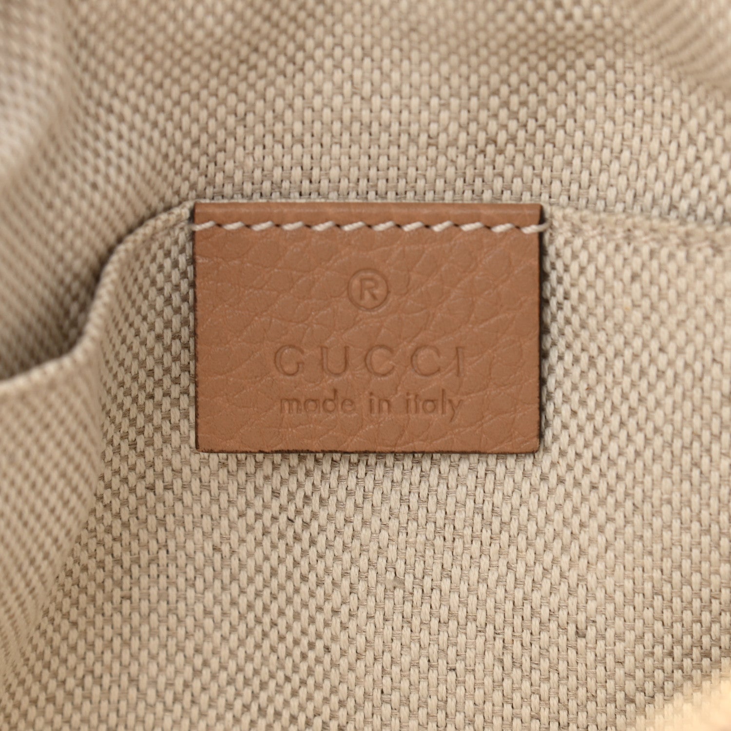 Gucci Pebbled Calfskin Small Soho Disco Bag Camelia 6 of 11