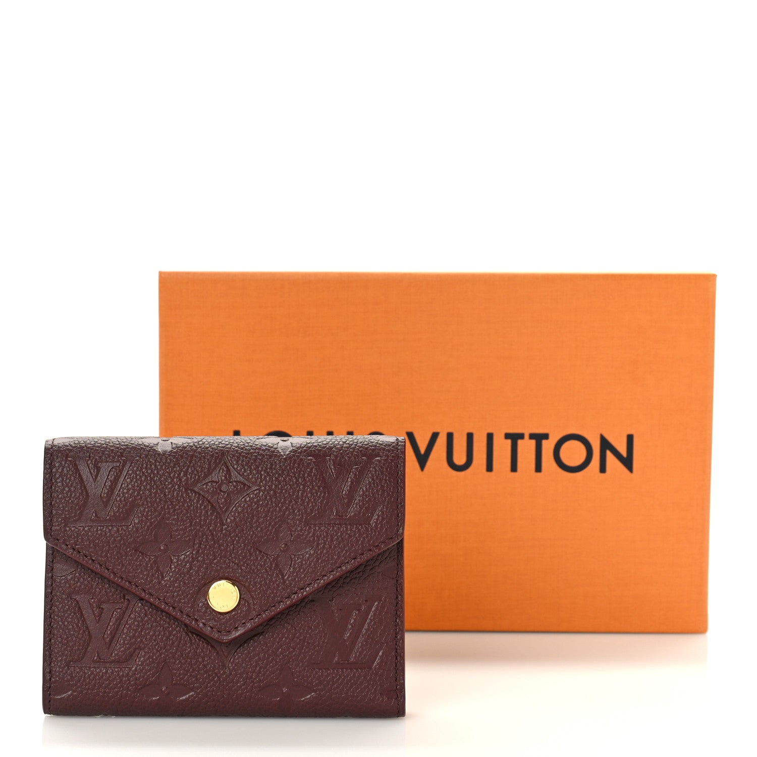 Louis Vuitton Empreinte Victorine Wallet Wine 9 of 9
