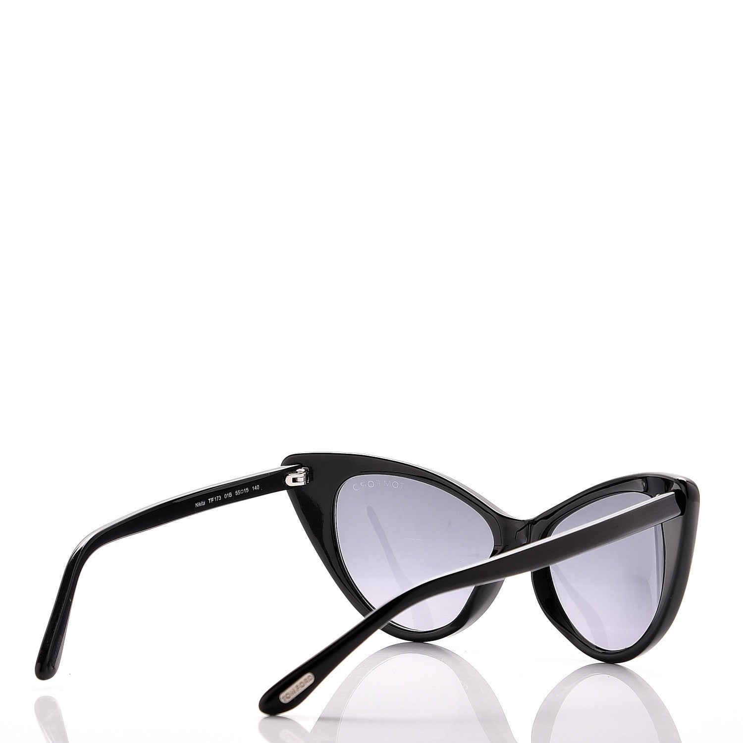 Tom Ford Nikita Cat Eye Sunglasses TF173 Black 4 of 7