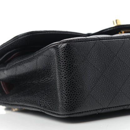 Chanel Caviar Quilted Small Double Flap Black 8 of 12