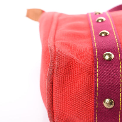 Louis Vuitton Toile Antigua Cabas MM Red 12 of 14