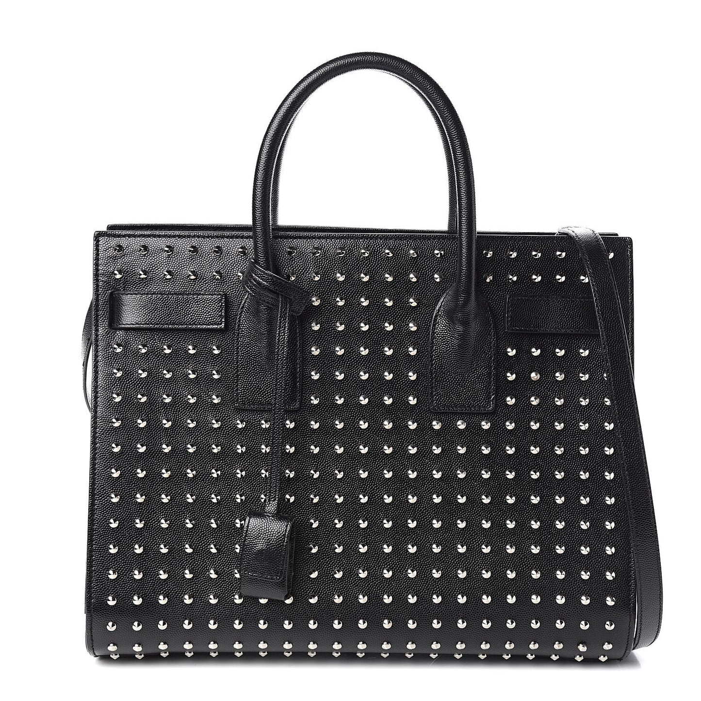 Grain De Poudre Studded Small Sac De Jour Black