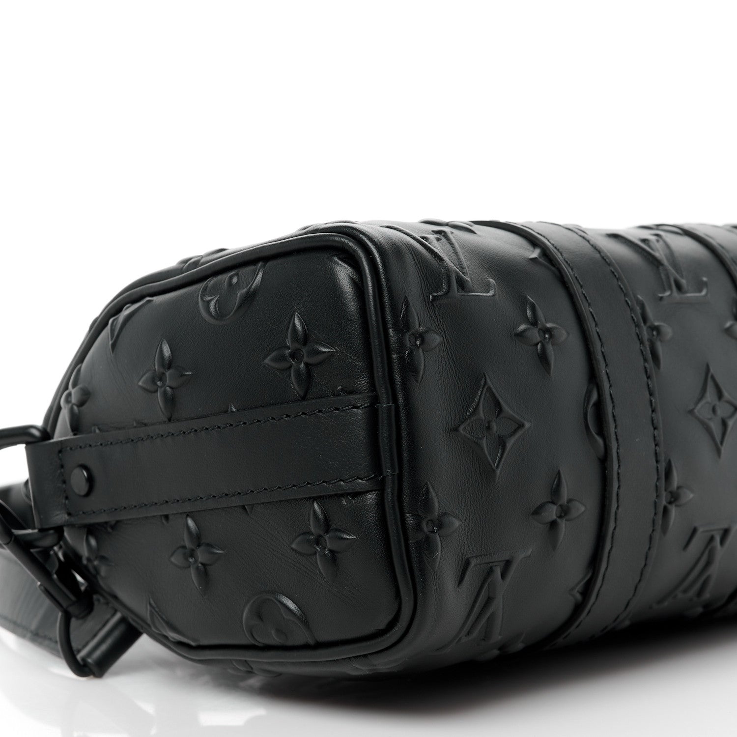 Louis Vuitton Monogram Seal Keepall XS Black 8 of 10