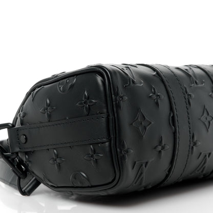 Louis Vuitton Monogram Seal Keepall XS Black 8 of 10
