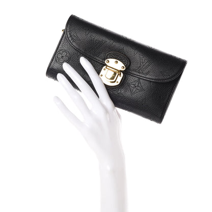 Louis Vuitton Mahina Amelia Wallet Black 2 of 6