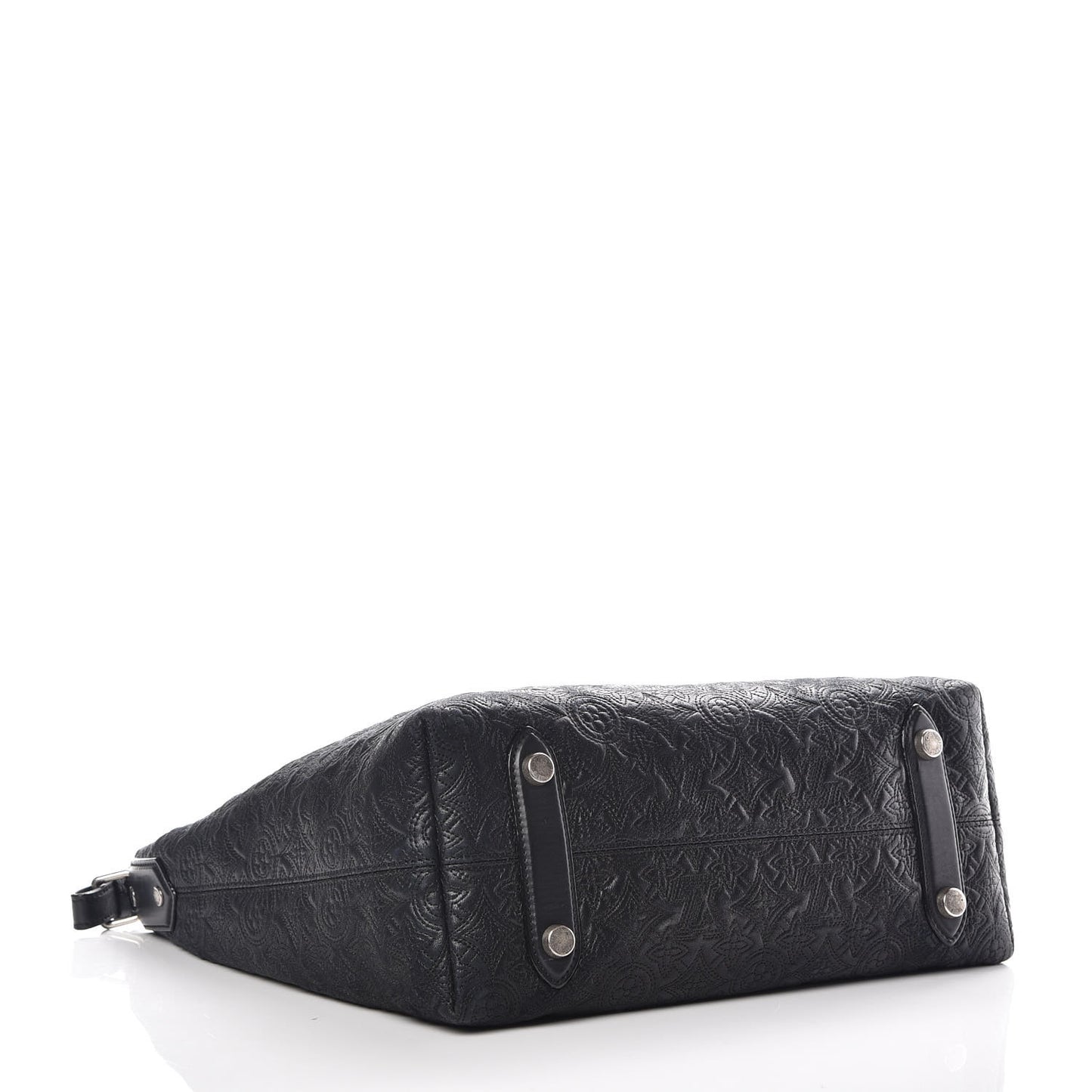 Monogram Lambskin Antheia Hobo PM Black