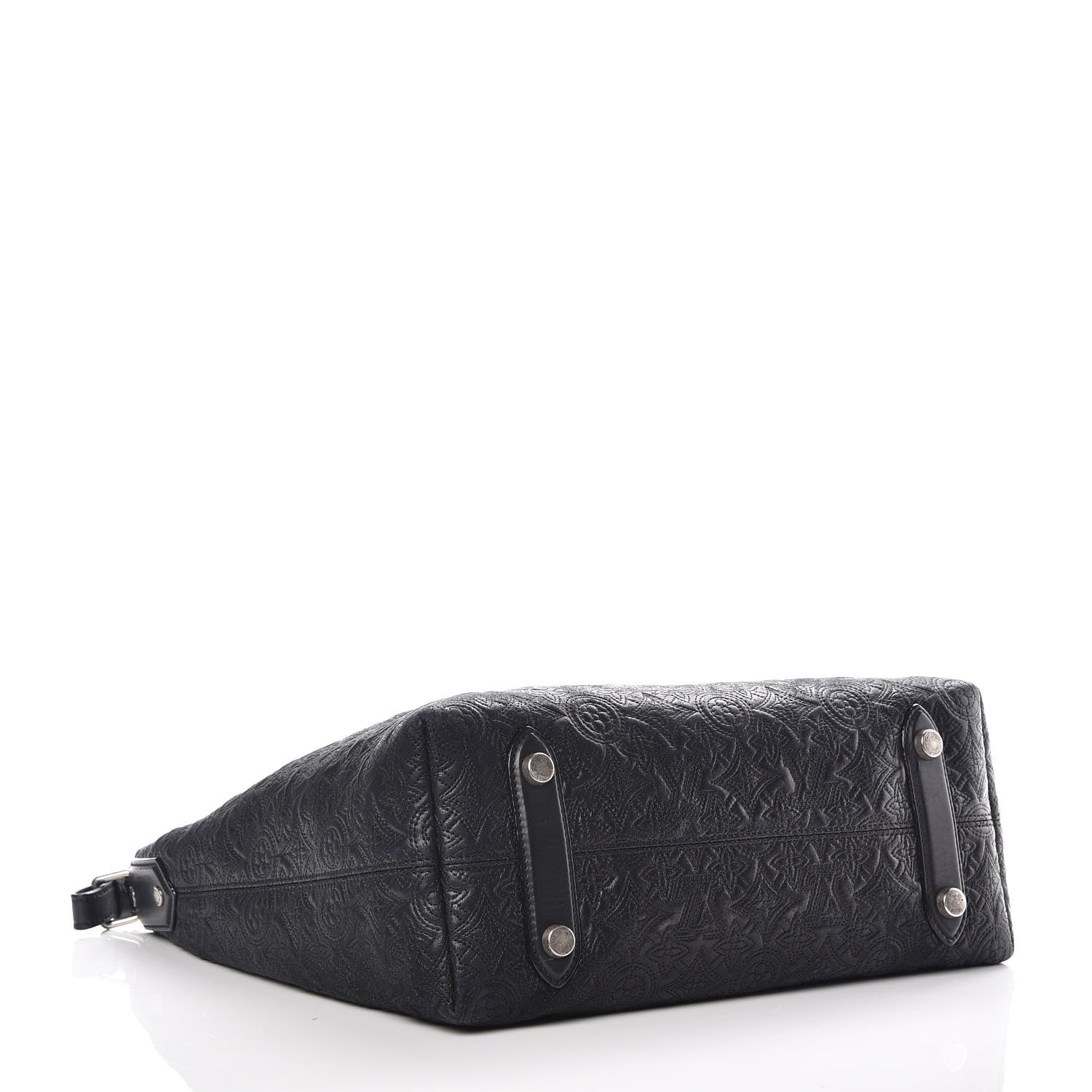 Louis Vuitton Monogram Lambskin Antheia Hobo PM Black 4 of 10