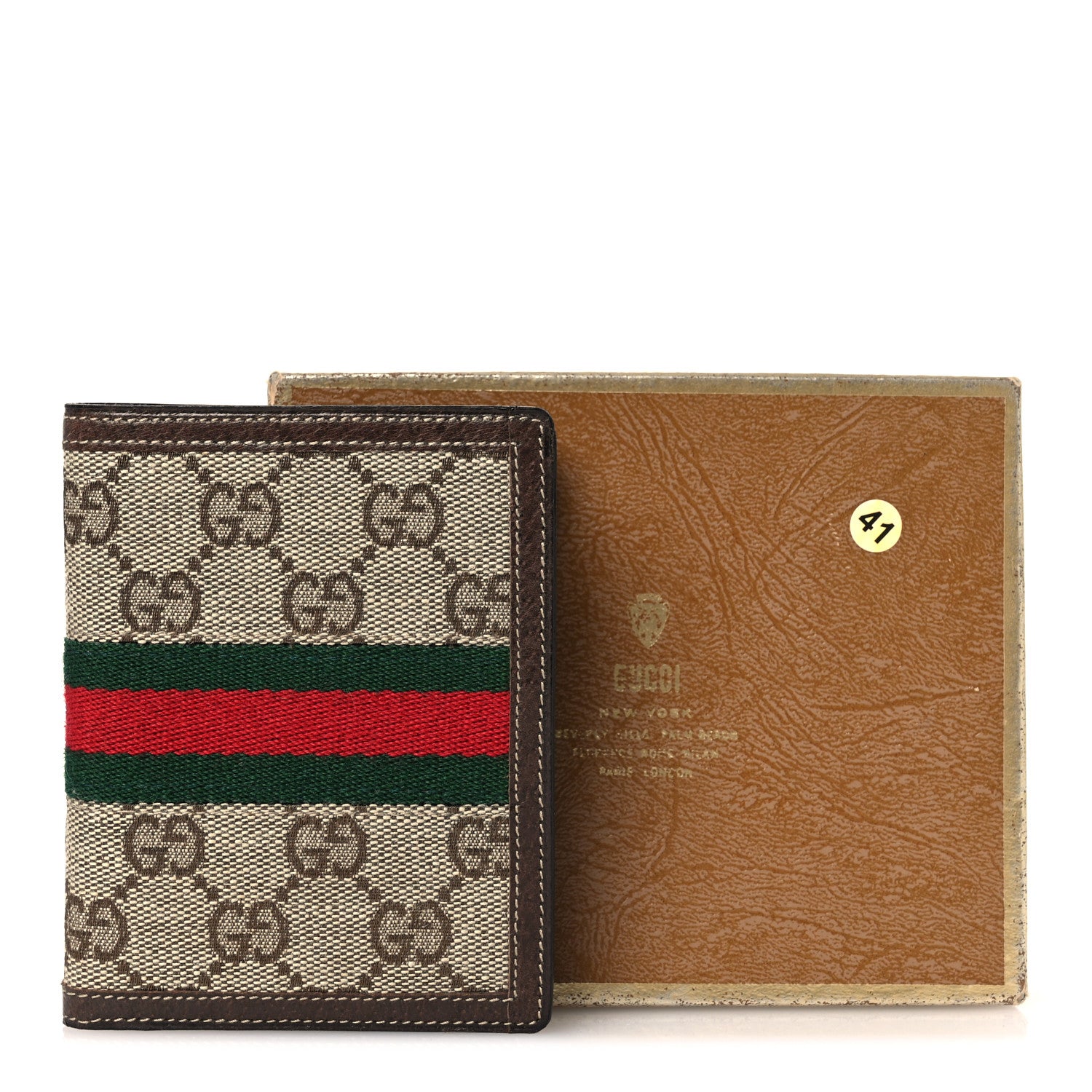 Gucci GG Monogram Web Address Book Agenda Brown 1865647 – FASHIONPHILE